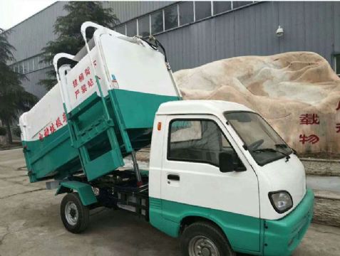 點擊查看詳細信息<br>標題：自卸式電動四輪垃圾車 閱讀次數(shù)：1787